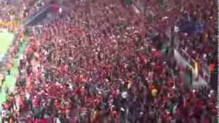 İnanılmaz Galatasaray Taraftarları - Fantastic Galatasaray Fans - Galatasaray Tribün Şovları