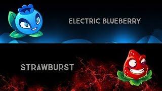 Plants Vs Zombies 2 Teams I Strawburst and Electric Blueberry Gameplay