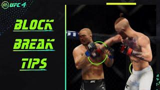 UFC 4 | HOW TO BLOCK BREAK LIKE A PRO | DIV 20 TIPS