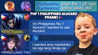 TOP 1 PHILIPPINES ALUCARD PRANK! | TEAM AUTO TRASHTALK!  | (LAUGHTRIP!)