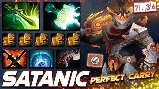 Satanic Juggernaut Perfect Carry - Dota 2 Pro Gameplay [Watch & Learn]