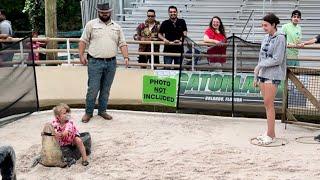 3Year Old Baby Wrangles An Alligator!!! (TheBellLife Vlogs) Part#3