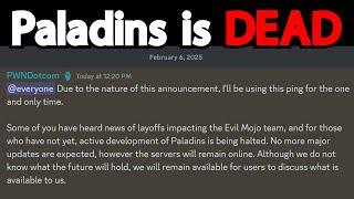 Paladins is Dead. It's Official.