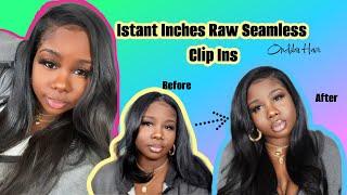  The Most Natural Indian Raw Clip-Ins | Start To Finish Install Ft. Ondibu Hair