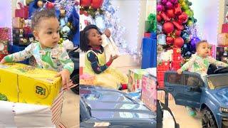 Christmas With True | Opening Gifts And Driving Cars