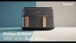 Philips Airfryer 3000 Series Dual Basket I Produktvideo