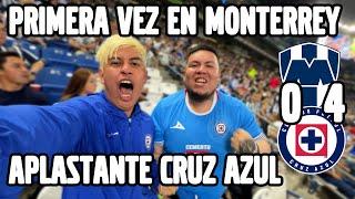 ¡IMPARABLES! Reacciones MONTERREY 0-4 CRUZ AZUL DESDE EL ESTADIO BBVA