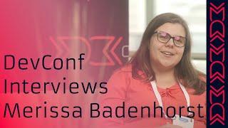 DevConf Interviews Merissa Badenhorst [DevConf 2023]