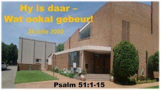 NG Kerk Vaalpark e-preek: Dr Deon Serfontein