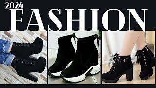 latest 2024 shoes winter fashion #joggers #2mviews #attractive #gorgeous #seasonalstyle