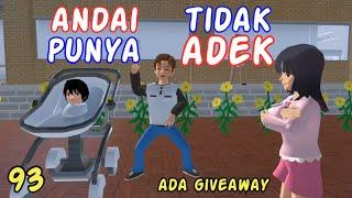 Sakura Drama Andai Aku Tidak Punya Adek Part 93 | Drama Sakura School Simulator Indonesia | SSS