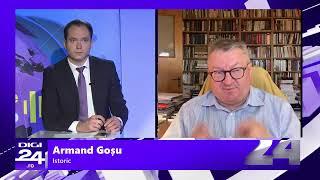 Armand Goșu, istoric, LIVE la Interviurile Digi24.ro