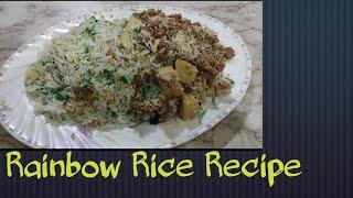 Rainbow Rice Recipe|Yum Yum tv