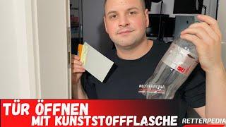 TÜRÖFFNUNG | Tür mittels PET Flasche, Kunststoffkarte und Chipkarte öffnen |