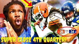 POSSIBLE LAST DRIVE WITH POSSIBLE WIN! BROWNS VS SEAHAWKS PRESEASON HIGHLIGHTS REACTION 2024