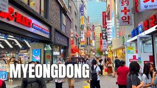 [4K HDR] Korea's Best Street Food in Myeongdong | Seoul, South Korea (July 2024) #Myeongdong