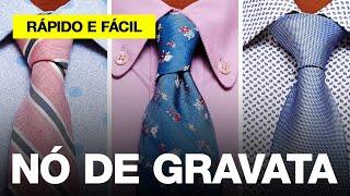 NÓ DE GRAVATA EM 5 SEGUNDOS! COMO DAR NÓ EM GRAVATA