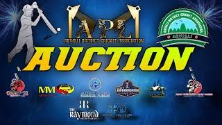 AUCTION || ARVALLI DISTRICT CRICKET ASSOCIATION || senior