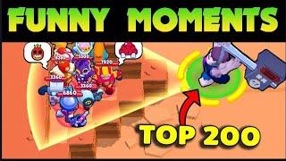 FUNNY BRAWLSTARS MOMENTS 