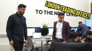An Inside Look In a London Trading Floor! *COME LEARN FOREX*