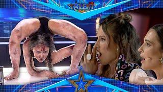 TERROR: This GIRL WHO TURNS HER BODY WILL SHOCK YOU | Auditions 2 | Spain's Got Talent 2022