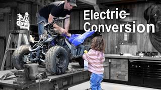 Quad Electric Conversion with My Daughter