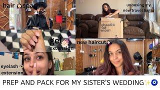 PREP AND PACK WITH ME FOR A DESTINATION WEDDING || KASHISH