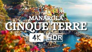 MANAROLA, Italy Walking Tour - The BEST of Cinque Terre! | A Captivating Walking Tour Experience 4k