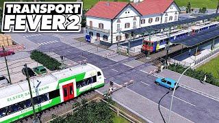 Transport Fever 2 | S7 F16 | Strecken- & Bahnhofsbau nach Feldengel | Lets Play | deutsch
