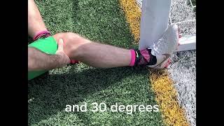 MCL Sprain Rehab for soccer players - Self valgus stress test