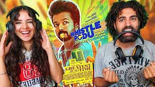  Reacting to Whistle Podu Lyrical Video - Thalapathy Vijay The Greatest Of All Time |  (REACTION)