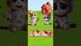 GOOD KITTEN, GET WELL SOON #catvideos #catlover #trendingshorts #shorts #animation #cartoon #cat