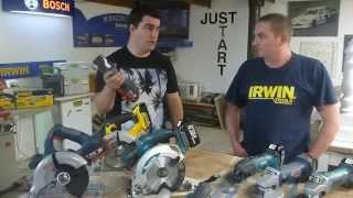 Part 4: CIRCULAR, MULTI & GRINDERS - Bosch-Dewalt-Makita 18V Comparison