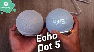 Amazon Echo Dot 5 (con Alexa) | Unboxing y review en español