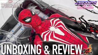 Hot Toys Spider-Man 2 Red & Black Advanced Suit 2.0 Unboxing & Review