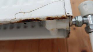 Rusty central heating radiators ?
