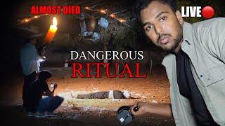 MOST DANGEROUS JINN RITUAL EVER ( Don't try this ) అధి వచ్చేసింది | Ghost hunting | Hunter naresh