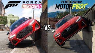 The Crew Motorfest vs Forza Horizon 5 (Graphic Physics Details)