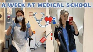 A WEEK AT MEDICAL SCHOOL | balancing work & studying at medical school, uk medical student vlog 2021