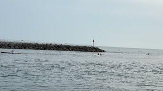 The Beach Report is live! JUPITER INLET BOATING FLYBYS