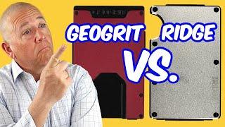 Geogrit wallet vs Ridge wallet; REVIEW and COMPARE