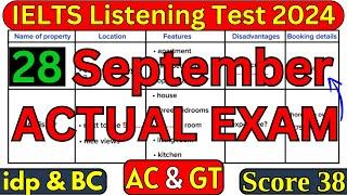 IELTS LISTENING TEST 19 SEPTEMBER 2024 WITH ANSWERS | IELTS LISTENING | IDP & BC