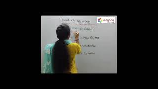 Telugu to English | Communication skills | Spoken English | @magneqsoftware6896