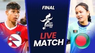 Nepal Vs Bangladesh Final | SAFF Women's Championship 2024 football Live & Match Preview