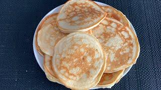 How To Make Pancakes Without Baking Powder | Fluffy Pancakes