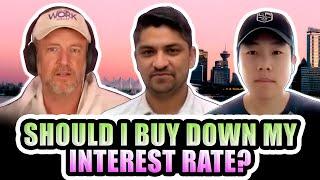 Should I Buy Down My Interest Rate? How do I get a Lower Interest Rate Today? Is it Worth it?