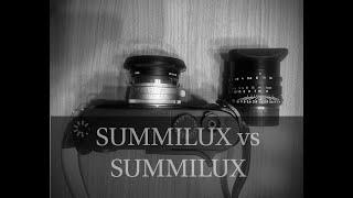 Leica Summilux 35mm F1.4 FLE ASPH - Lux VS Lux