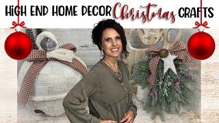 Let’s Make High-End DIY  Christmas  Home Decor! | DIY Christmas Crafts