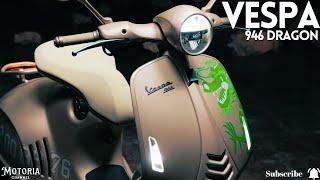 2024 Vespa 946 Dragon: Limited Edition Scooters That Breathe Fire | A Lunar New Year Celebration