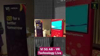 #Shorts - Vi 5G AR - VR Technology Live Demo Techno Neil - Vi 5G Speed Live Demo Techno Neil